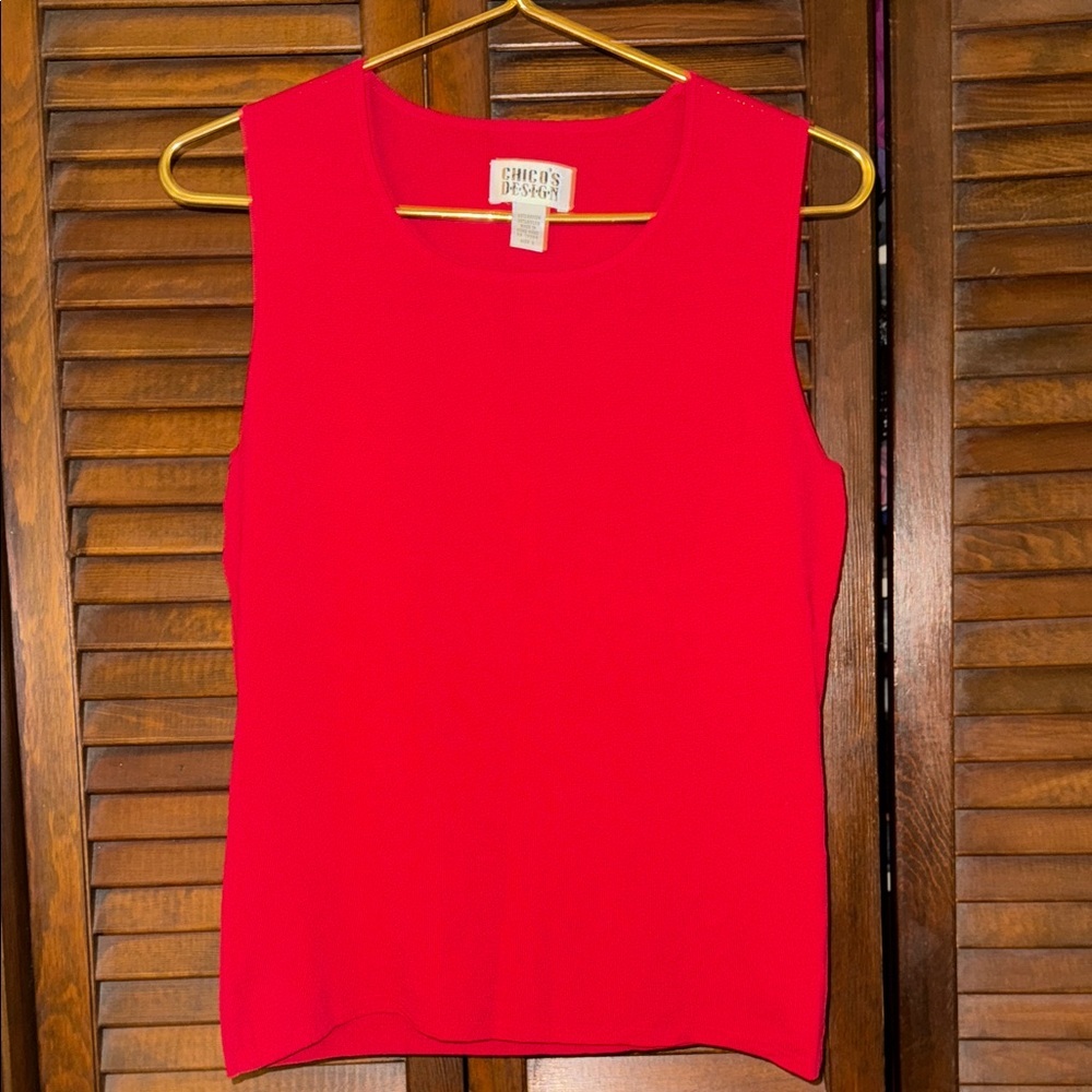 Chico's Women's Red Tank Top